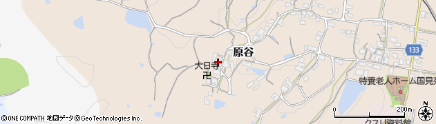 奈良県御所市原谷88周辺の地図