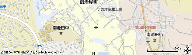 大阪府和泉市鍛治屋町329周辺の地図
