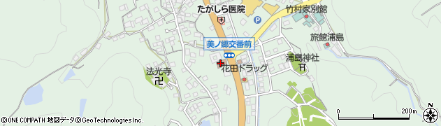 美ノ郷郵便局周辺の地図
