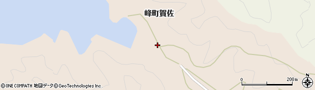 長崎県対馬市峰町賀佐78周辺の地図