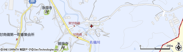 大阪府富田林市甘南備1745周辺の地図