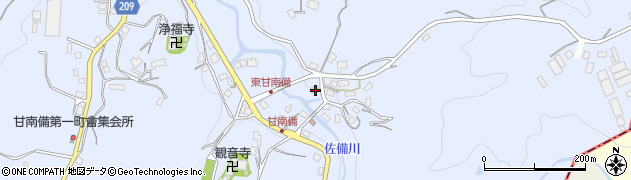 大阪府富田林市甘南備1738周辺の地図