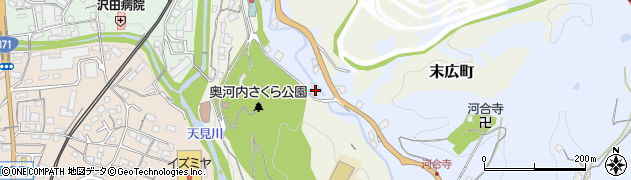 大阪府河内長野市河合寺47周辺の地図
