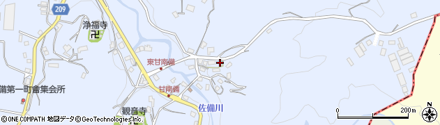 大阪府富田林市甘南備1787周辺の地図