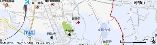 奈良県高市郡高取町下土佐周辺の地図