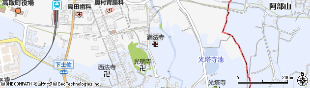 奈良県高市郡高取町下土佐266周辺の地図