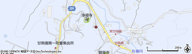 大阪府富田林市甘南備996周辺の地図