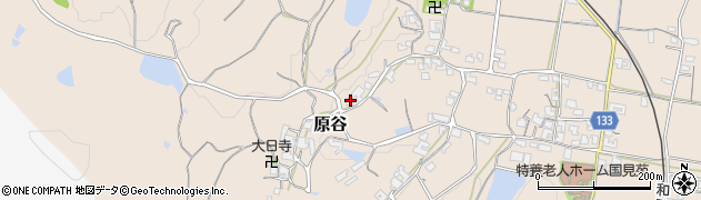 奈良県御所市原谷28周辺の地図