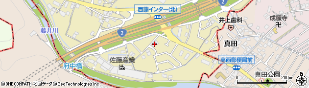 広島県尾道市西藤町186周辺の地図