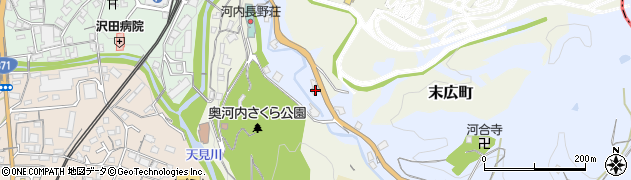 大阪府河内長野市河合寺36周辺の地図