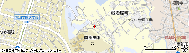 大阪府和泉市鍛治屋町233周辺の地図