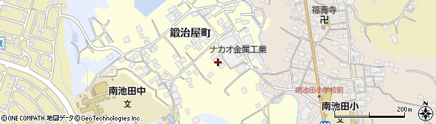 大阪府和泉市鍛治屋町322周辺の地図