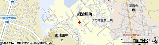 大阪府和泉市鍛治屋町204周辺の地図
