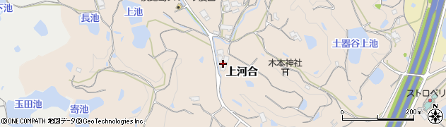 兵庫県淡路市上河合189周辺の地図