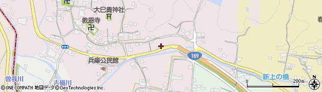 奈良県高市郡高取町兵庫281周辺の地図