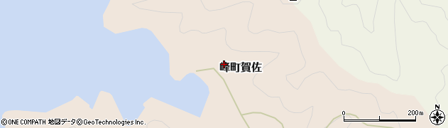 長崎県対馬市峰町賀佐34周辺の地図