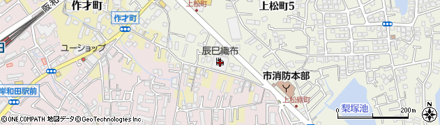 辰巳織布株式会社周辺の地図