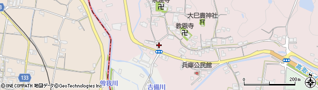奈良県高市郡高取町兵庫71周辺の地図