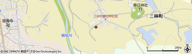 大阪府和泉市三林町705周辺の地図