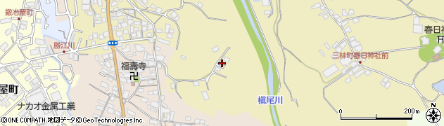 大阪府和泉市三林町1169周辺の地図