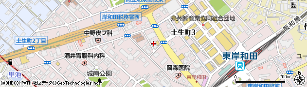 リーブル介護センター岸和田周辺の地図