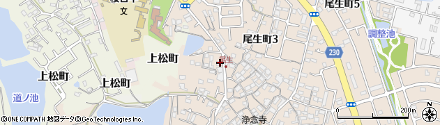 大阪府岸和田市尾生町789周辺の地図