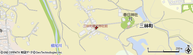 大阪府和泉市三林町680周辺の地図