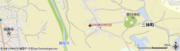 大阪府和泉市三林町662周辺の地図