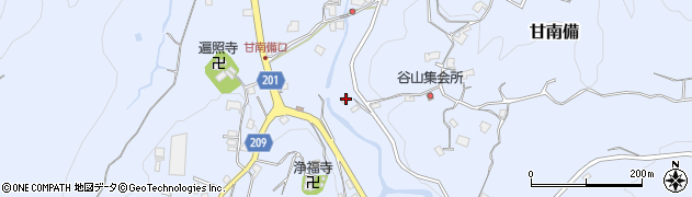 大阪府富田林市甘南備1199周辺の地図
