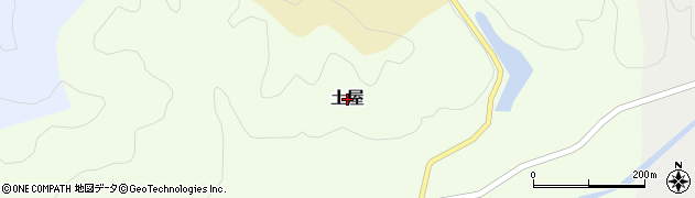 三重県多気町（多気郡）土屋周辺の地図