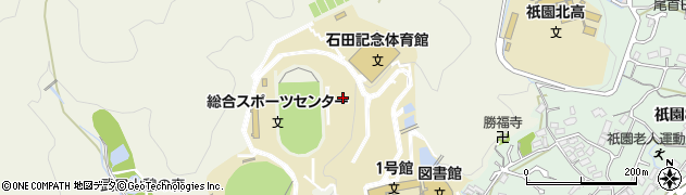 広島県広島市安佐南区祇園町周辺の地図