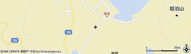 香川県香川郡直島町114周辺の地図