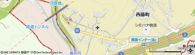 広島県尾道市西藤町775周辺の地図
