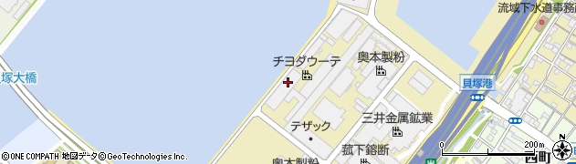 チヨダウーテ株式会社　大阪南営業所周辺の地図
