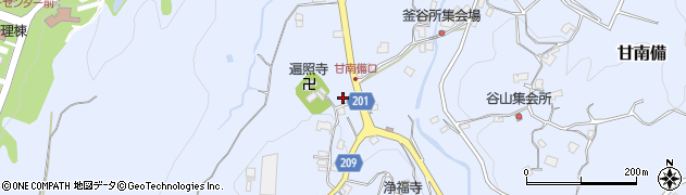 大阪府富田林市甘南備1556周辺の地図