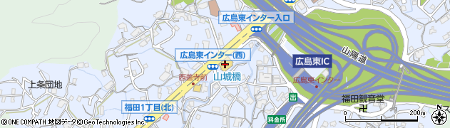 ユアーズ福田店周辺の地図