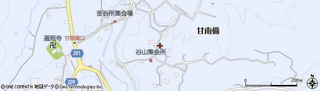 大阪府富田林市甘南備1667周辺の地図