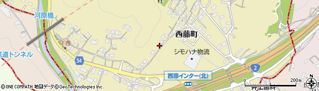 広島県尾道市西藤町759周辺の地図