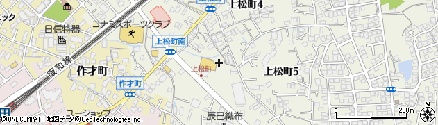上松原代公園周辺の地図