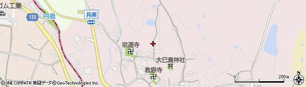 奈良県高取町（高市郡）兵庫周辺の地図