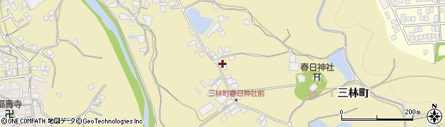 大阪府和泉市三林町654周辺の地図