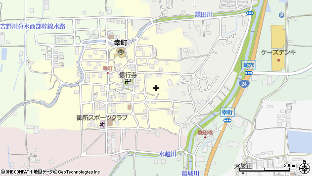 〒639-2314 奈良県御所市幸町の地図