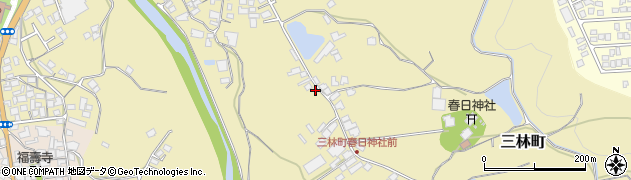 大阪府和泉市三林町632-2周辺の地図