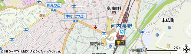 日本料理喜一本館周辺の地図