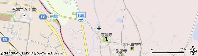 奈良県高市郡高取町兵庫13周辺の地図