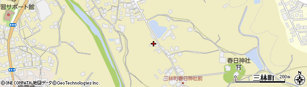 大阪府和泉市三林町982周辺の地図