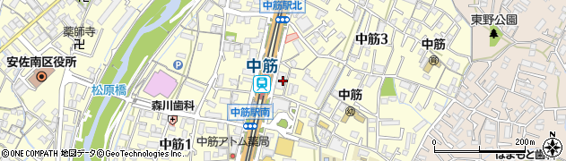 株式会社和多利　広島本社周辺の地図