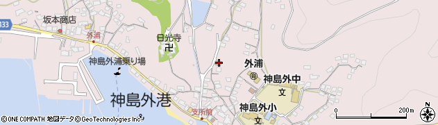神島郵便局 ＡＴＭ周辺の地図