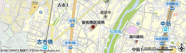 広島市役所　安佐南区役所農林建設部農林課農林土木係周辺の地図