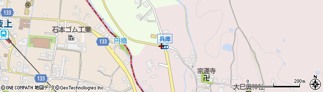 兵庫周辺の地図